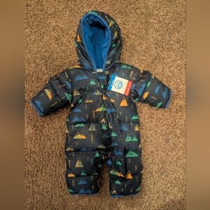 Columbia Baby Snowsuit with Mountain Patter